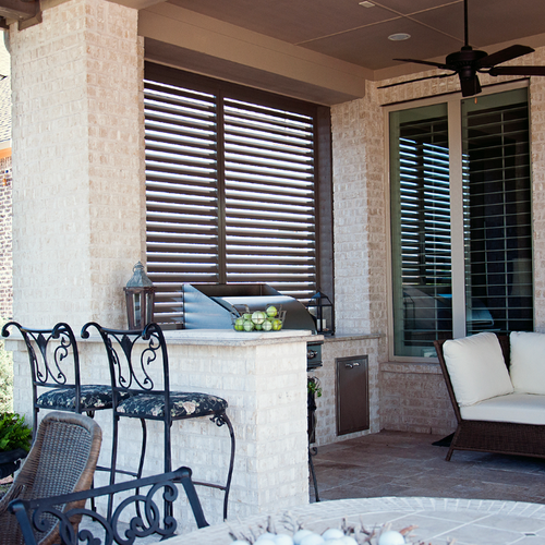 Modern shutters in Houston TX