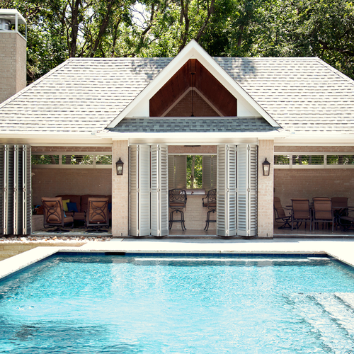 Outdoor window coverings in Houston