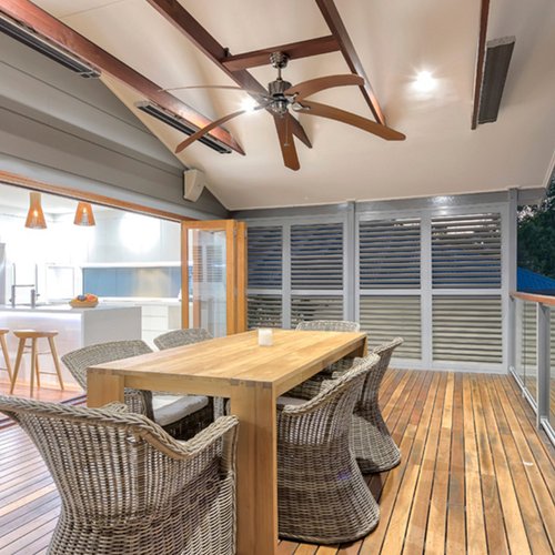 Exterior flooring and window coverings in texas