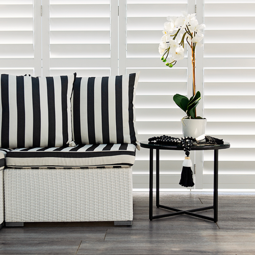 LVP flooring and new blinds by Royalty Window Coverings & More